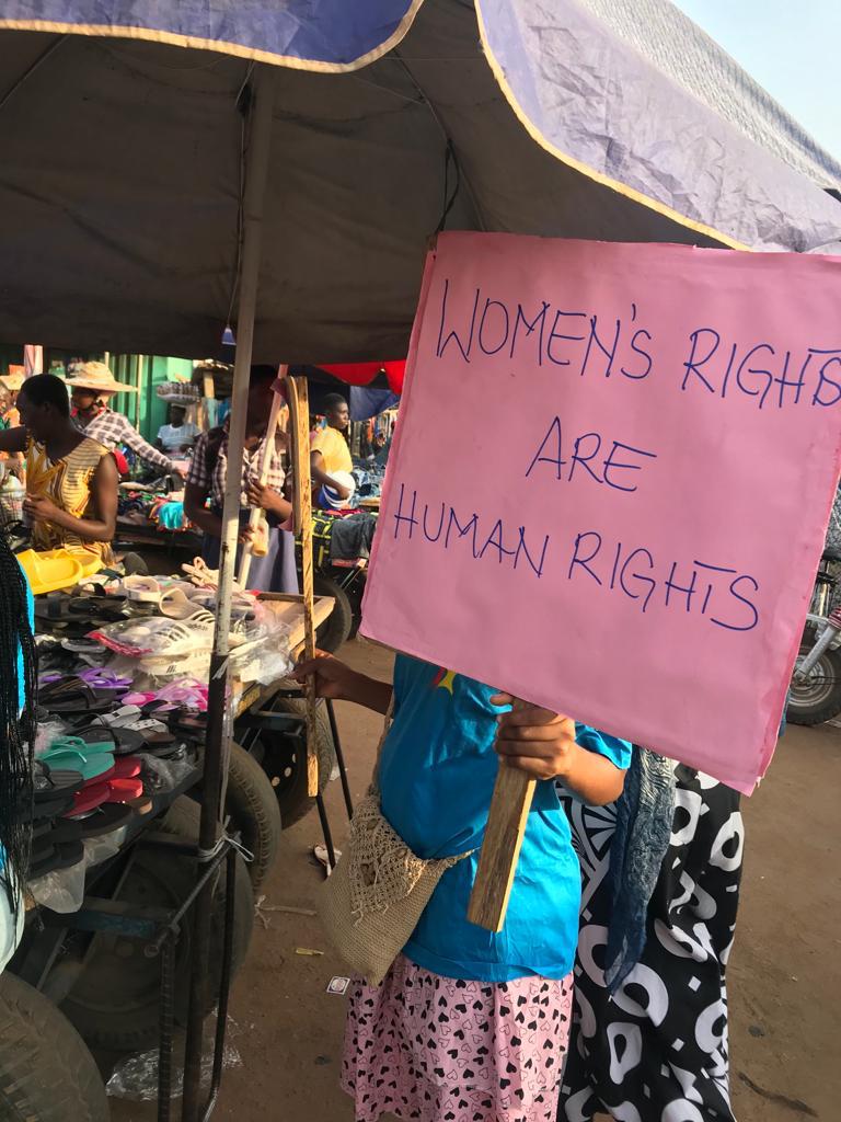YAMghana's tweet photo. On 5th November,  YAM  Bolga branch held a market and lorry station storm targeting both old and young and educating them on Sexual and Gender Based Violence.

YAM- Join the Action, Protect the Future !!! https://t.co/Q9JUwrp8lV