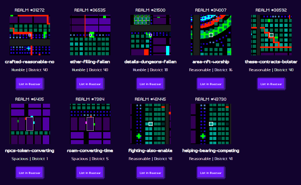 reneil1337's tweet image. Who are my neighbors? Gm #Gotchigang 👀

Let's roam these realms in district 
1, 5, 16, 18, 40, 41 @aavegotchi 🤘

Soon #Gotchiverse 👻