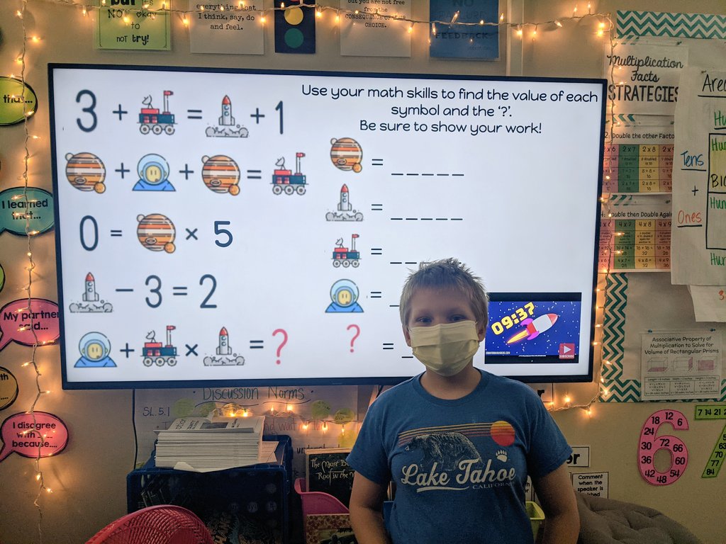 learningin2310's tweet image. This #SuperFRES SPACE LOVING kid&apos;s excitement about our @mashupmath task today was &quot;out of this world&quot; 🚀