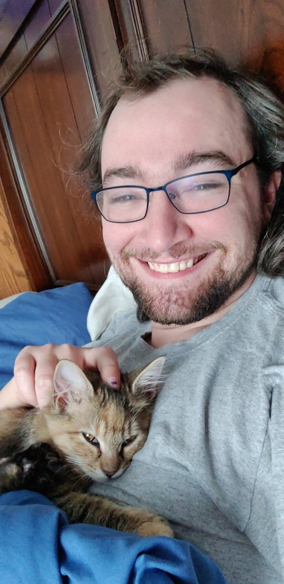 SirZenneth's tweet image. This new kitten is my life.