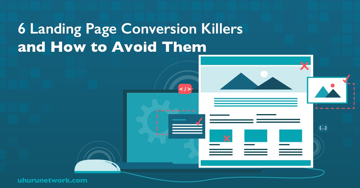 Revive your landing page conversion rate by fixing these 6 common mistakes. We’ll go over what to look for and how to address them in our latest blog post. bit.ly/2TQTW2G