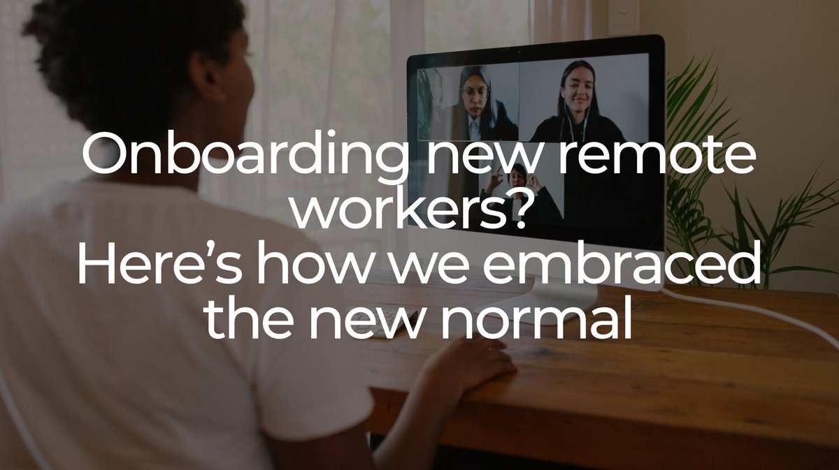 GetMustered's tweet photo. One of the biggest challenges of having a remote team is onboarding new people. Here's what we've learned and what's worked. https://t.co/S9Trb9OqI8 #remoteonboarding #remoteteams #telework https://t.co/ixhgpLx6yp