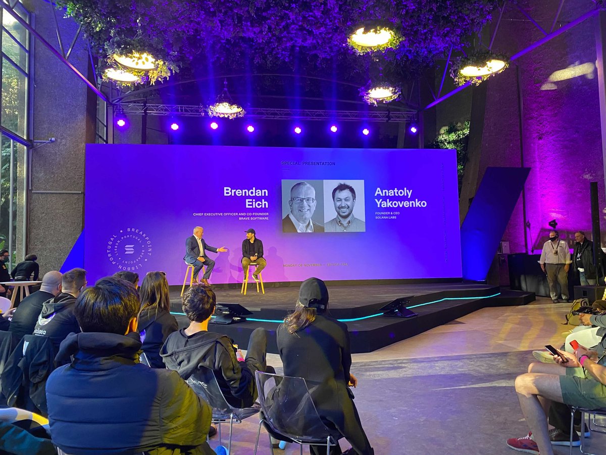 CryptoastMedia's tweet photo. 🔴 NEWS - Brendan Eich, PDG et cofondateur de @Brave, annonce que le crypto-navigateur intègrera la blockchain #Solana au cours du premier semestre 2022. Les utilisateurs pourront ainsi interagir avec les dApps de Solana, depuis PC et mobile 🌐 $BAT $SOL https://t.co/In5GTMILIy