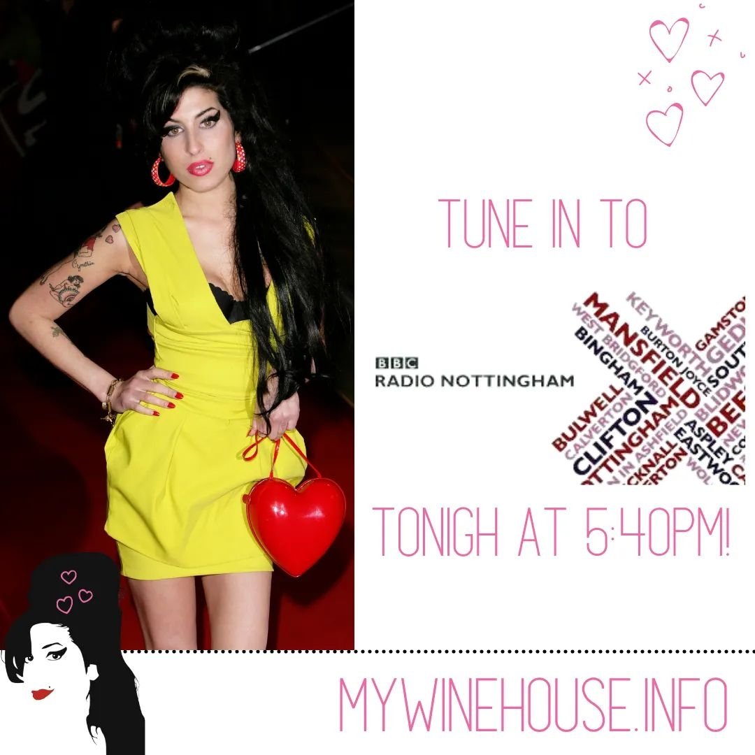 atributetoamy's tweet photo. Tune in to #BBCNottingham today at 5:40pm to hear us talk about the recent auction of #Amy's personal items which raised a PHENOMENAL amount for the #AmyWinehouse Foundation - including her Moschino bag that she took to the BRITS which went for £151,726

https://t.co/txxwU4qlRl https://t.co/tb7WeHYp0H