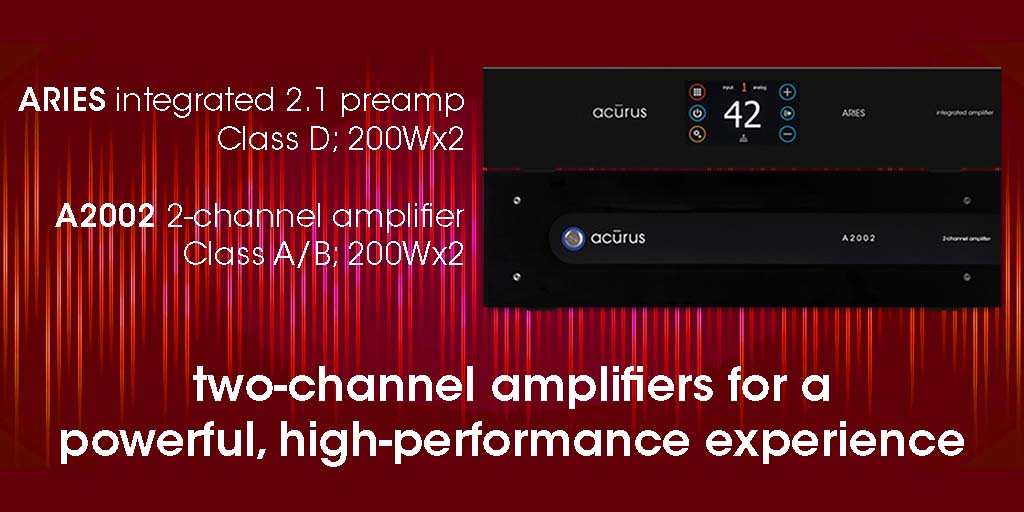 Acurus_AV's tweet photo. Did you know that the Aries can be used as a preamp for the A2002? It has a 2.1 preamp output for driving an A2002, plus a powered sub!
#Acurus #twochannel #2channel #poweramp #amplifier https://t.co/BwyJqcwrRB