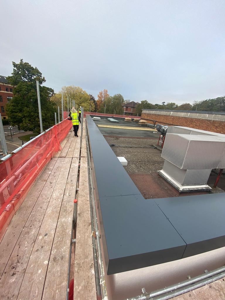 Camberley Theatre refurbishment progress pictures