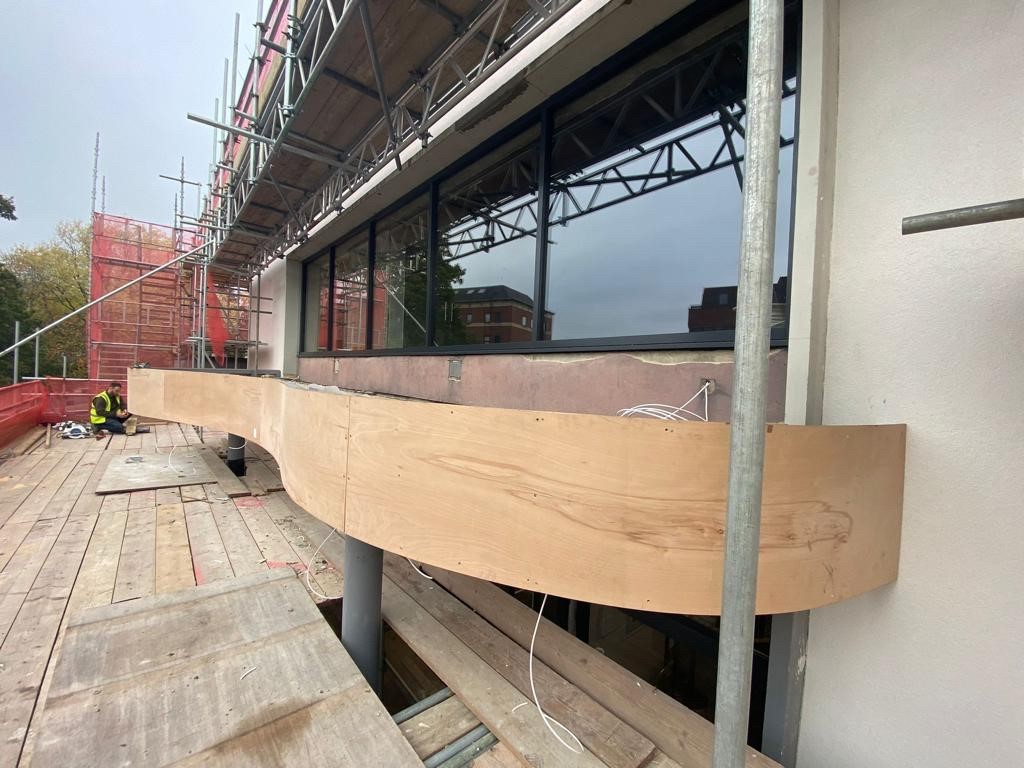 Camberley Theatre refurbishment progress pictures