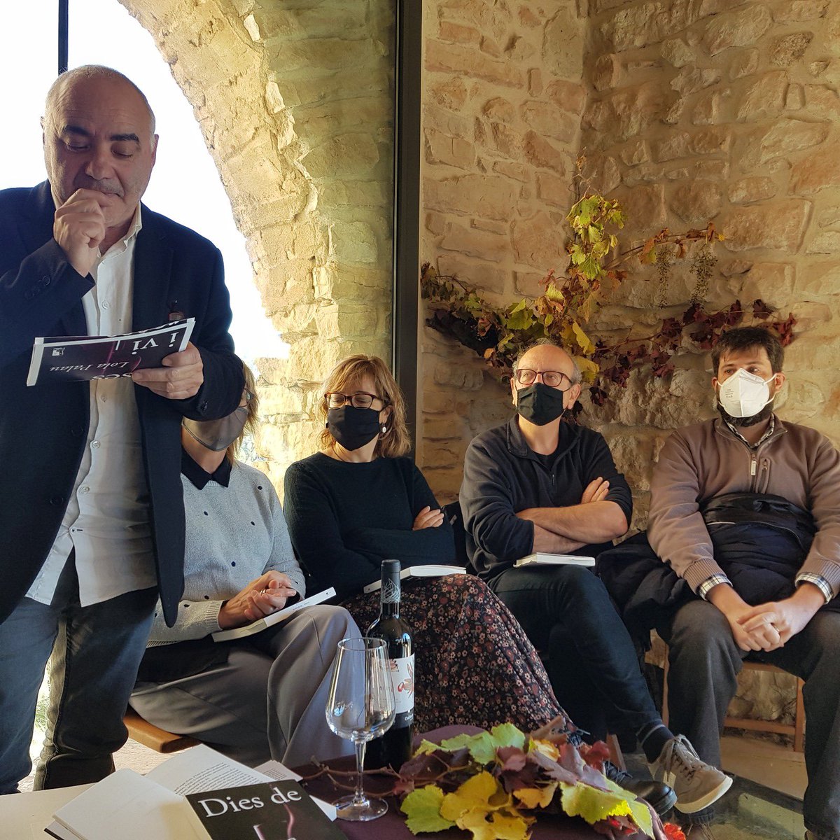 Va ser (molt) bonic ahir al castell d’Aguilar de Segarra…