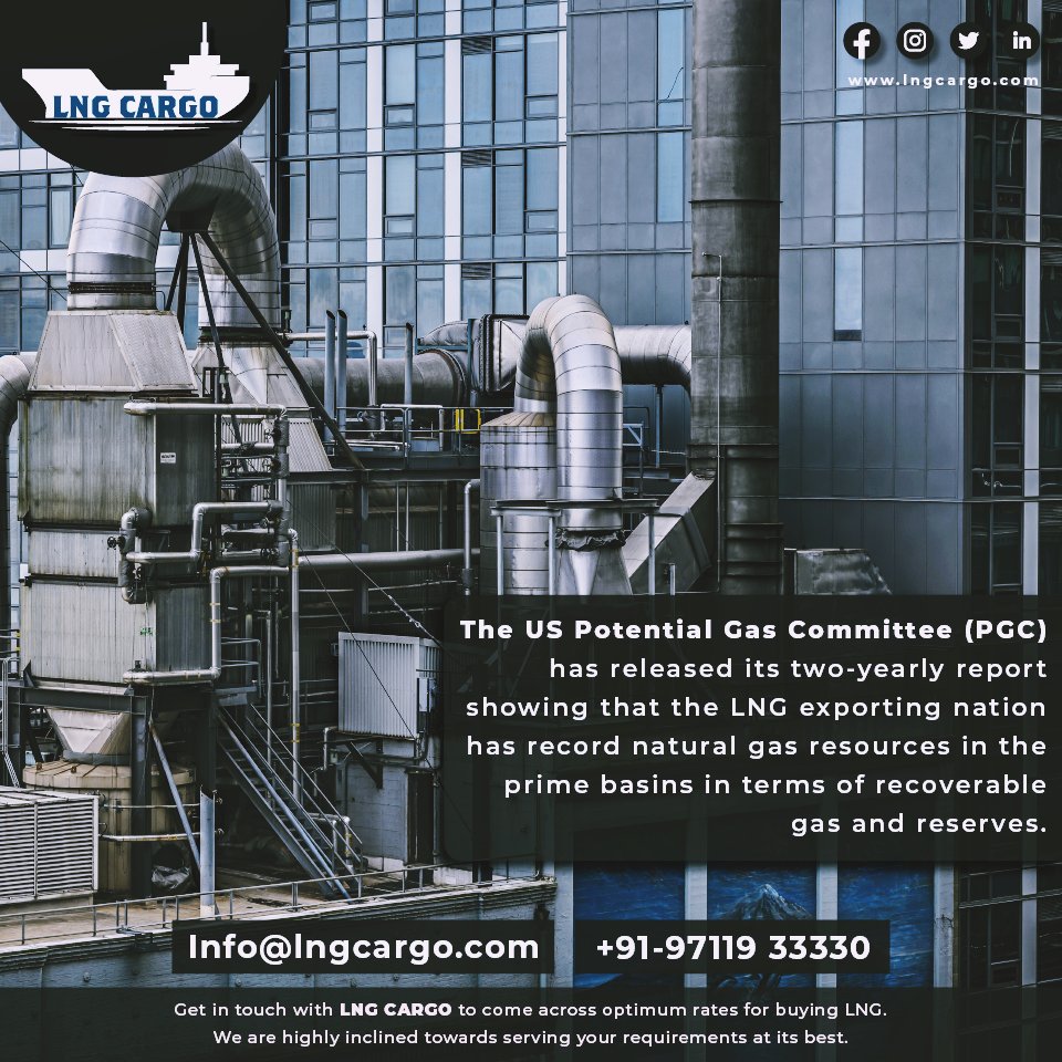 lng_cargo's tweet photo. US Potential Gas Committee says resources of the LNG exporting nation have risen to record 3,863 Tcf.
⁠⁠
#buylng #selllng #spotlng #lngcargo #lng #oilandgas #naturalgas #energy #lpg #oil #oilandgasindustry #truck #scania #petroleum #pipeline #gas #transport #crudeoil #logistics https://t.co/WfrQqQiZ19
