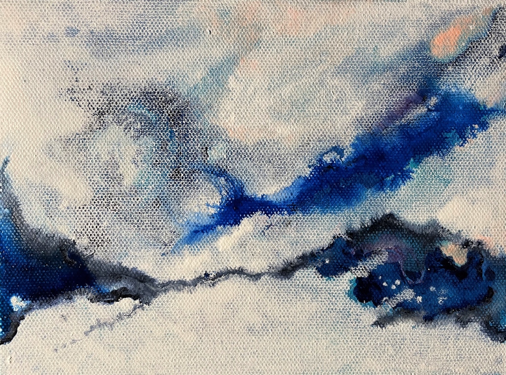 xCREATIVEANNIEx's tweet photo. Playing with some acrylic paint and ink, for some reason this one reminds me of the mountains

#soulfulabstracts #mixedmediaplay #artistsoulretreat #modernpainter #mixedmediaartists #goldenpaints #abstractaddict #artofinstragram
#loosepainting #contemporarylandscapepainting https://t.co/FFNJQk3RkT