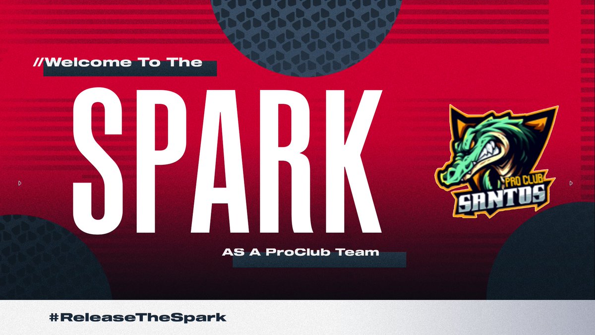 يسعدنا ان نعلن عن التعاقد مع فريق <a href="/xSantos_fc/">ꜱᴀɴᴛᴏꜱ | ᴛꜱK</a> لتمثيل الفريق في بطولات البرو كلوب القادمة⚡️. 
#ReleaseTheSpark