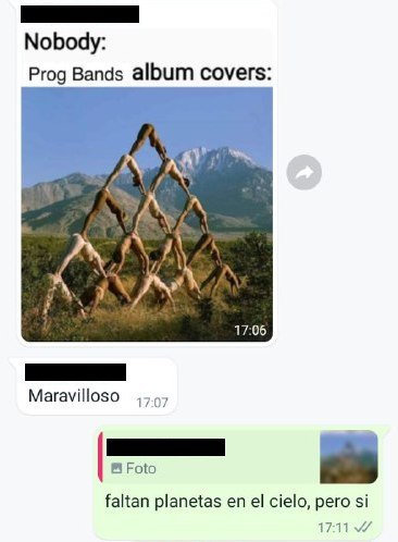 Progstureo's tweet photo. Masterclass de cómo hacer portadas de discos de rock o metal progresivo. https://t.co/NTM6apx4u1