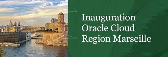 #FrancePremiere – Bienvenue à Oracle chez Interxion Marseille, 9ème hub Internet mondial !

Au programme : évènement retransmis en direct de #MRS3 animé par les équipes Oracle, conférence de presse, échanges et visite du data center #MRS2