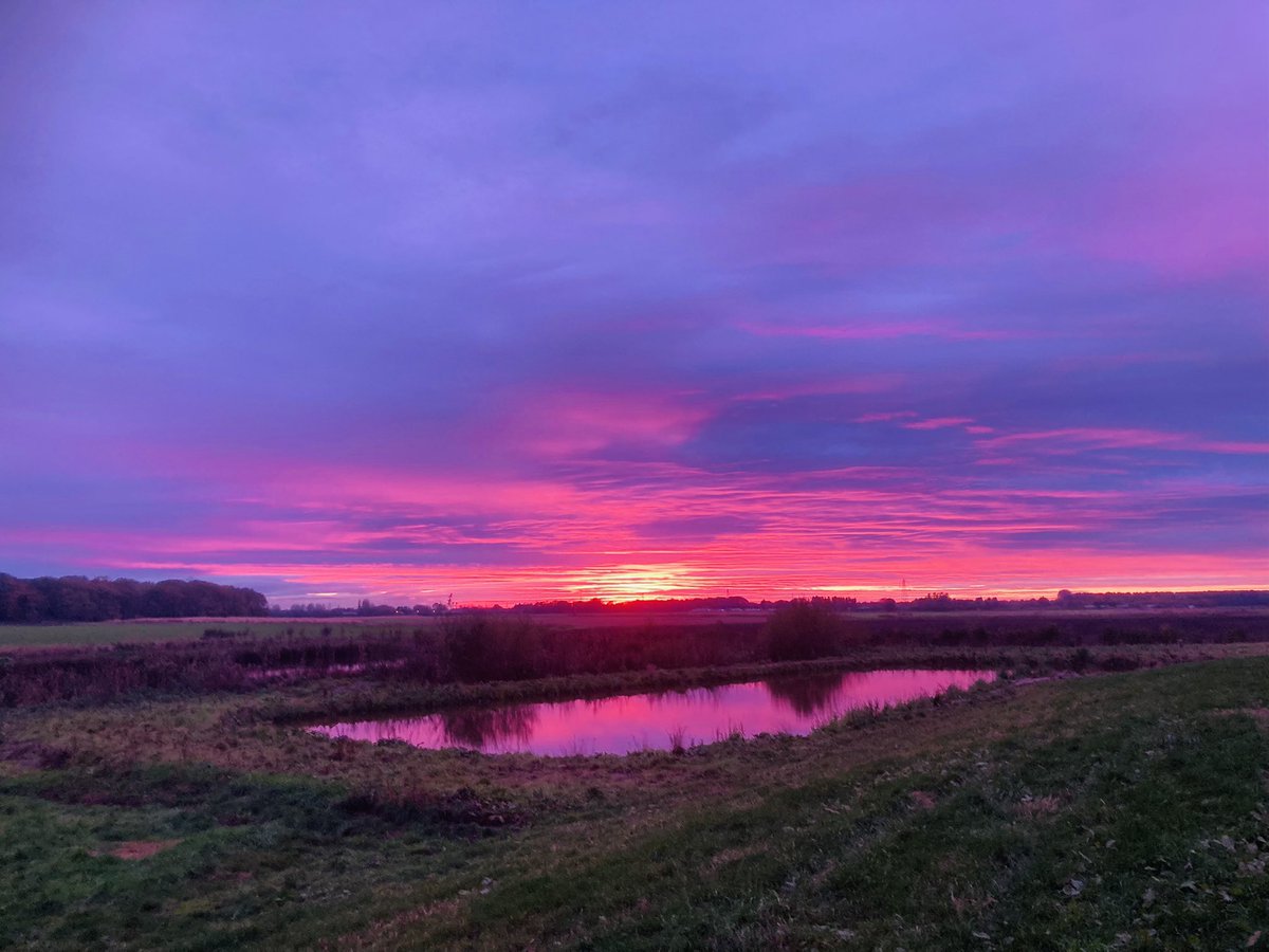 What a cracking sunset across the farm ⛅️ #sunset #FarmingTwitter