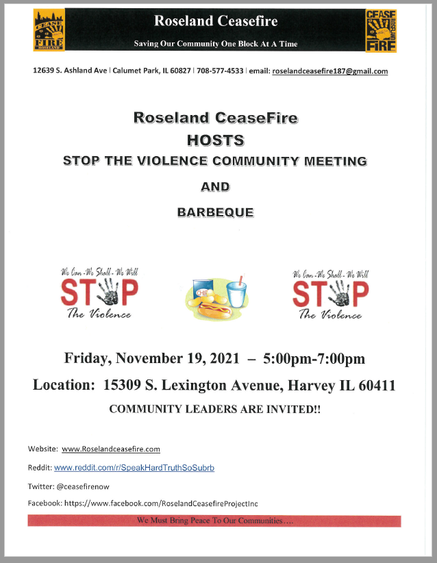 The Roseland Ceasefire Project, Inc. tweet media