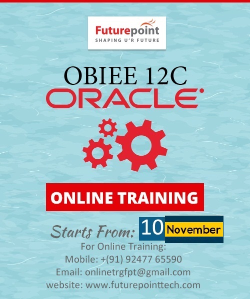 Futurepointech's tweet image. futurepointtech.com/obiee-12c-trai…
Online Training course and Knowledge sharing classes of OBIEE 12c and Project Support at Futurepoint
#obiee #obiee11g #obiee12c #obieeclasses #obieeonlineclasses #obieecourse #obieejobsupport #Obieeworksupport #obieeprojectsupport #jobsupport #odi #demo