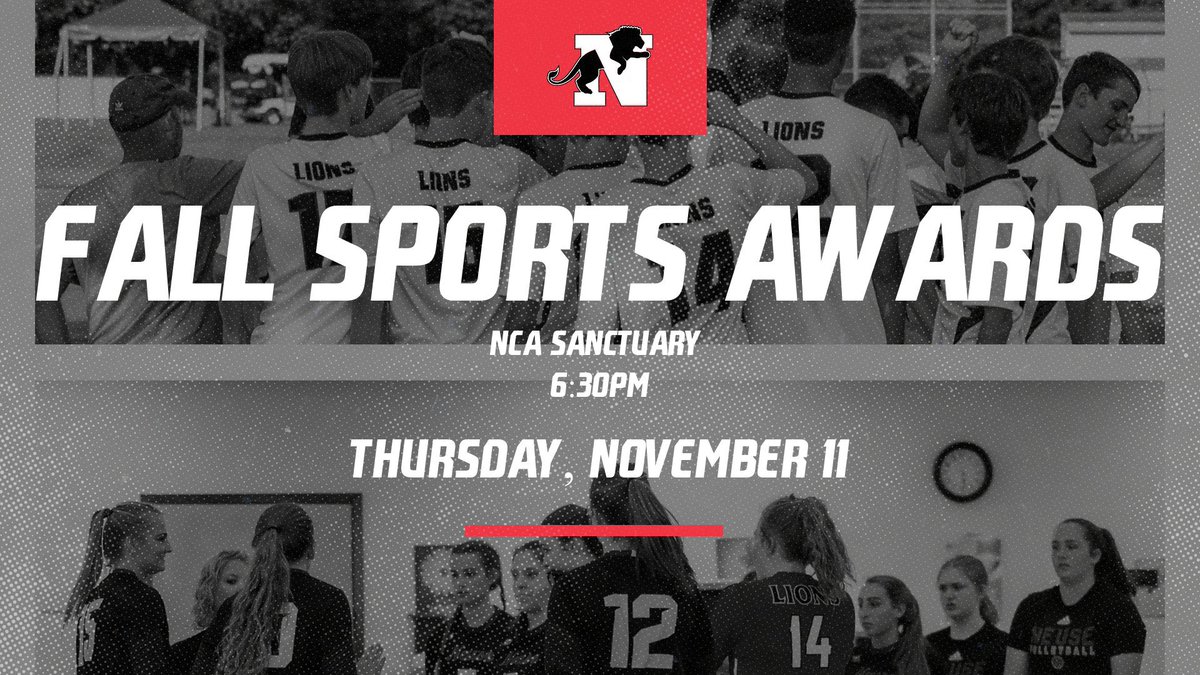 Athletics_NCA's tweet photo. 🚨Fall Sports Awards🚨 

Come out and celebrate our athletes and their great fall season this Thursday @ 6:30! Event will be held in the NCA sanctuary. 

#NeuseNation https://t.co/yt0fTXUXou