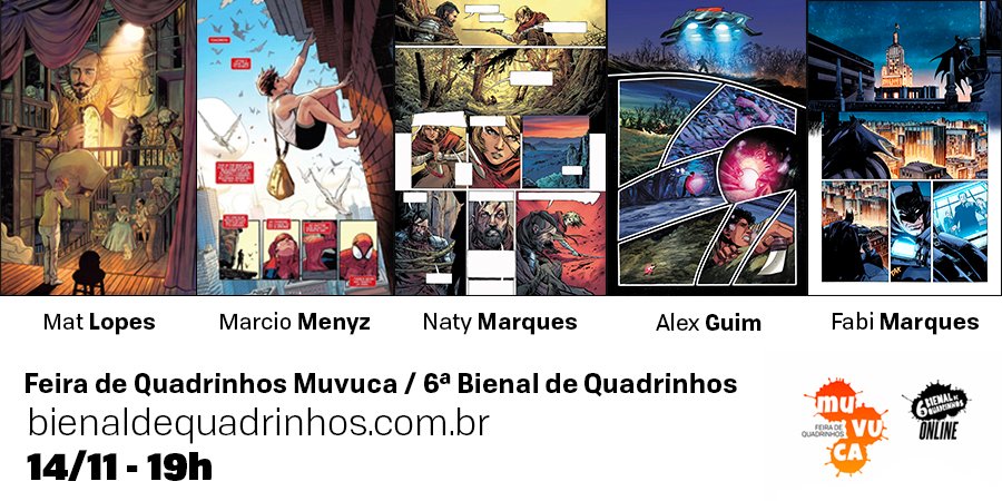 porrafabizinha's tweet photo. Chamei meus amigos coloristas pra bater um papo durante a bienal, nem acredito que consegui reunir esse monte de gente maravilhosa em um lugar só. Dia 14/11 às 19 horas, não da pra perder gente
https://t.co/VZhTdPStnQ

@alex_guim @_matlopes_ @Menyz @NatsMarques https://t.co/k9mNjs9dAm