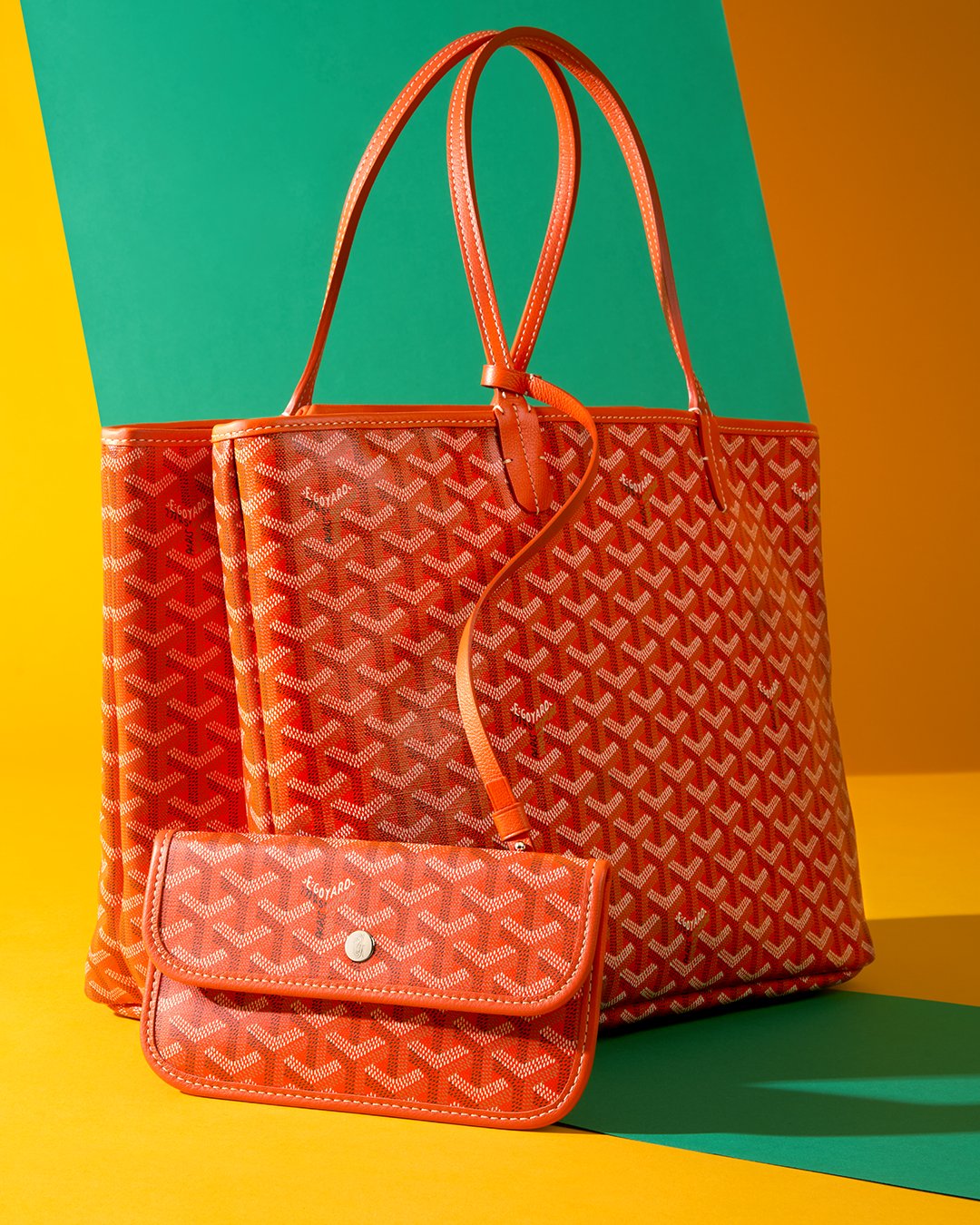 Goyard Red Isabelle PM Tote