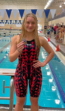BTHSEastLancers's tweet photo. CONGRATS to Lancer Sophomore, Ruby Nussbaum, who placed 1st in both her events (500 free and 100 back) at the Edwardsville Swim Sectional this past weekend, qualifying her to swim at State this Friday/Sat.  Way to go Ruby!!!  @BELancerSwim https://t.co/Us2IYXSJno