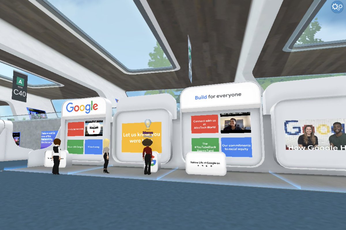 lifeatgoogle's tweet image. We’re here at #AfroTech2021 - if you’re here too, be sure to drop by #Google’s virtual booth later this week — we’d love to chat with you about roles, opportunities, resources, and more. Learn more ➡️ goo.gle/afrotech21