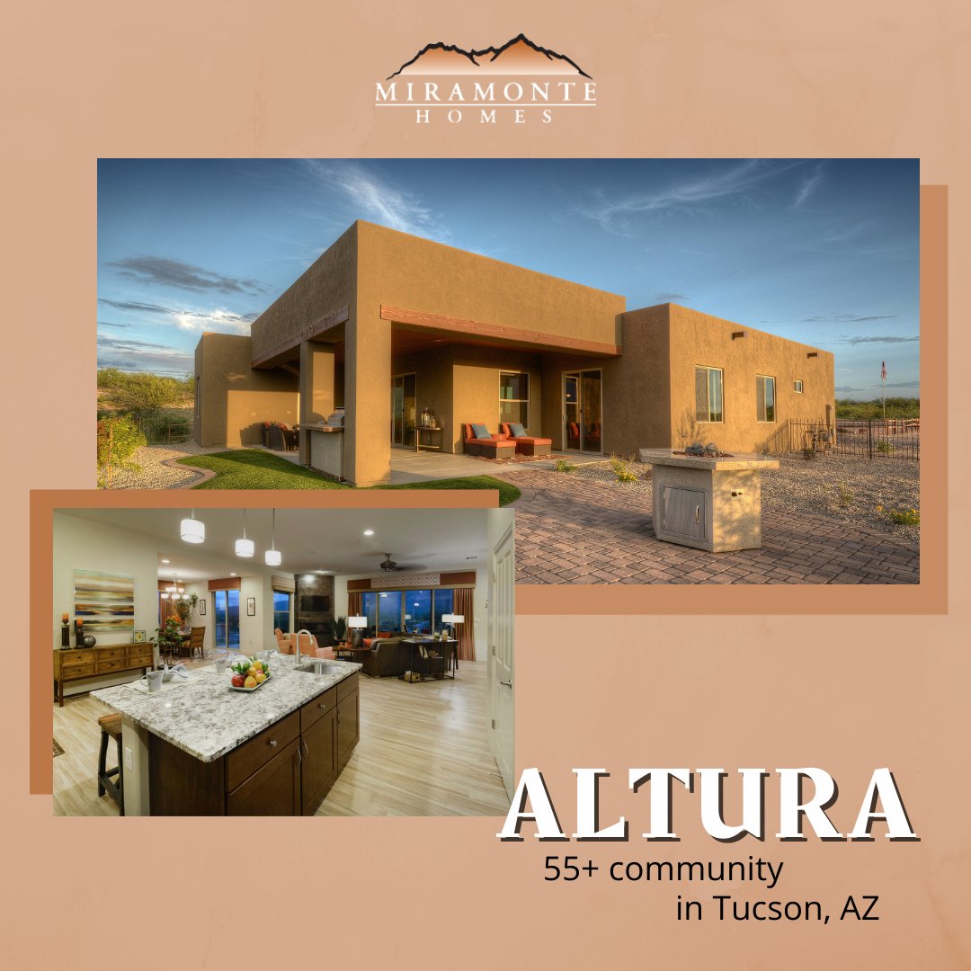 miramonte_homes's tweet photo. Nestled at the base of the Rincon Mountains between Saguaro National Park and Colossal Cave Park, Miramonte at Altura is the ideal Tucson retirement community for active adults 55+ who have no intention of retiring from life! 

#Miramonte #Arizona #retirement https://t.co/Ffvn6xXrYK