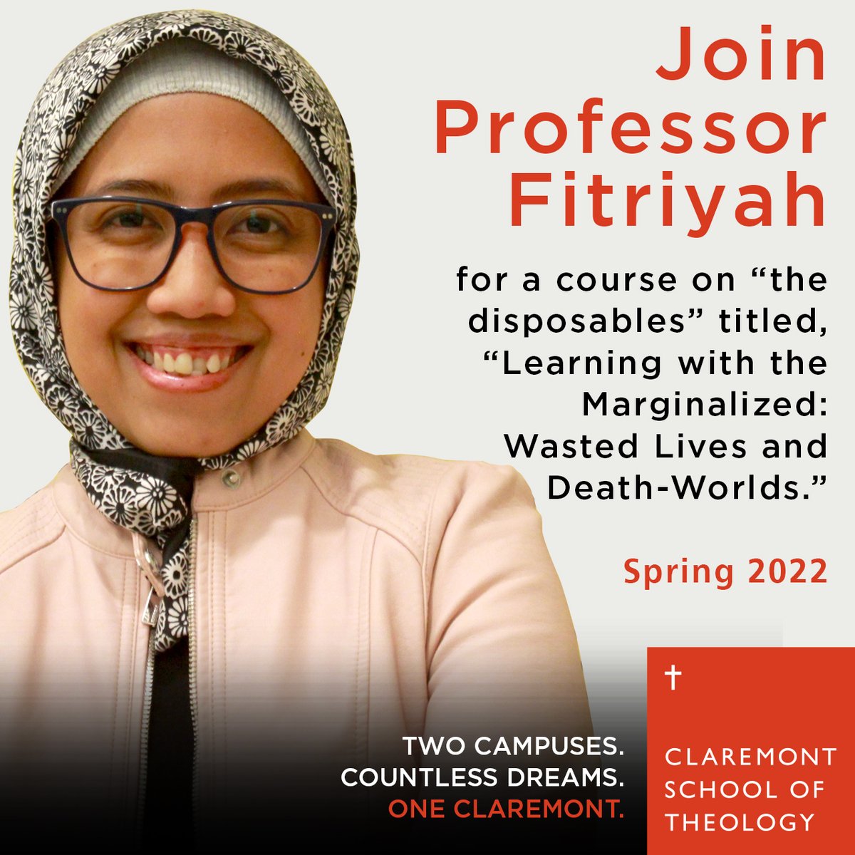 CST_News's tweet photo. Progressive theology is about way more than piety. Learn more about becoming a CST student at https://t.co/HNN5vaJrWH. Registration now open!
#WeAreCST #Disposables #HumanitarianCrises #InterreligiousApproaches #TheologicalReflection
@MahameruLee https://t.co/envj0f0amL