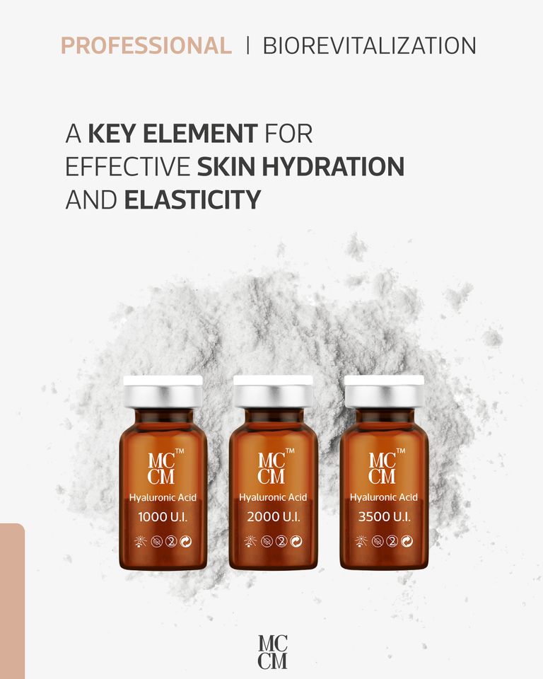A key element for effective skin hydration and elasticity 🗝️

✉️ info@myrdm.com
💻 myrdm.com

#mccm #mccmmedicalcosmetics #medicalcosmetics #thespiritofbeauty #cosmetics #beauty #care #wellness #acidhyaluronic #elasticity #lyophilized