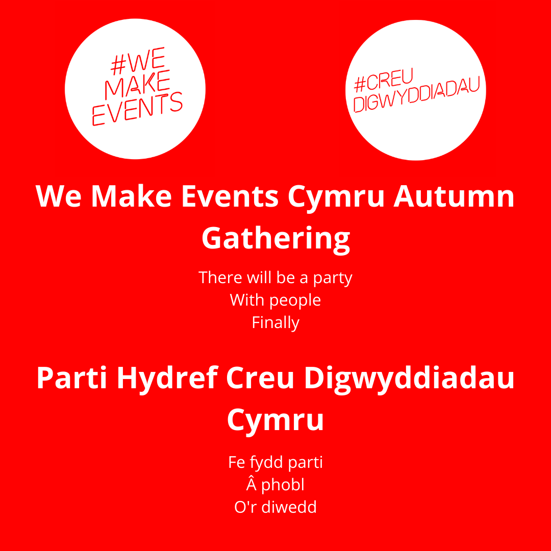 We Make Events Cymru Wales tweet media