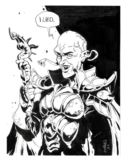So I decided to Start my own list for november. The theme is so-bad-it's-good movies and  it's  Called "#Nanarvember" !
Starting with Damodar from Dungeons &amp; Dragons (2000). 