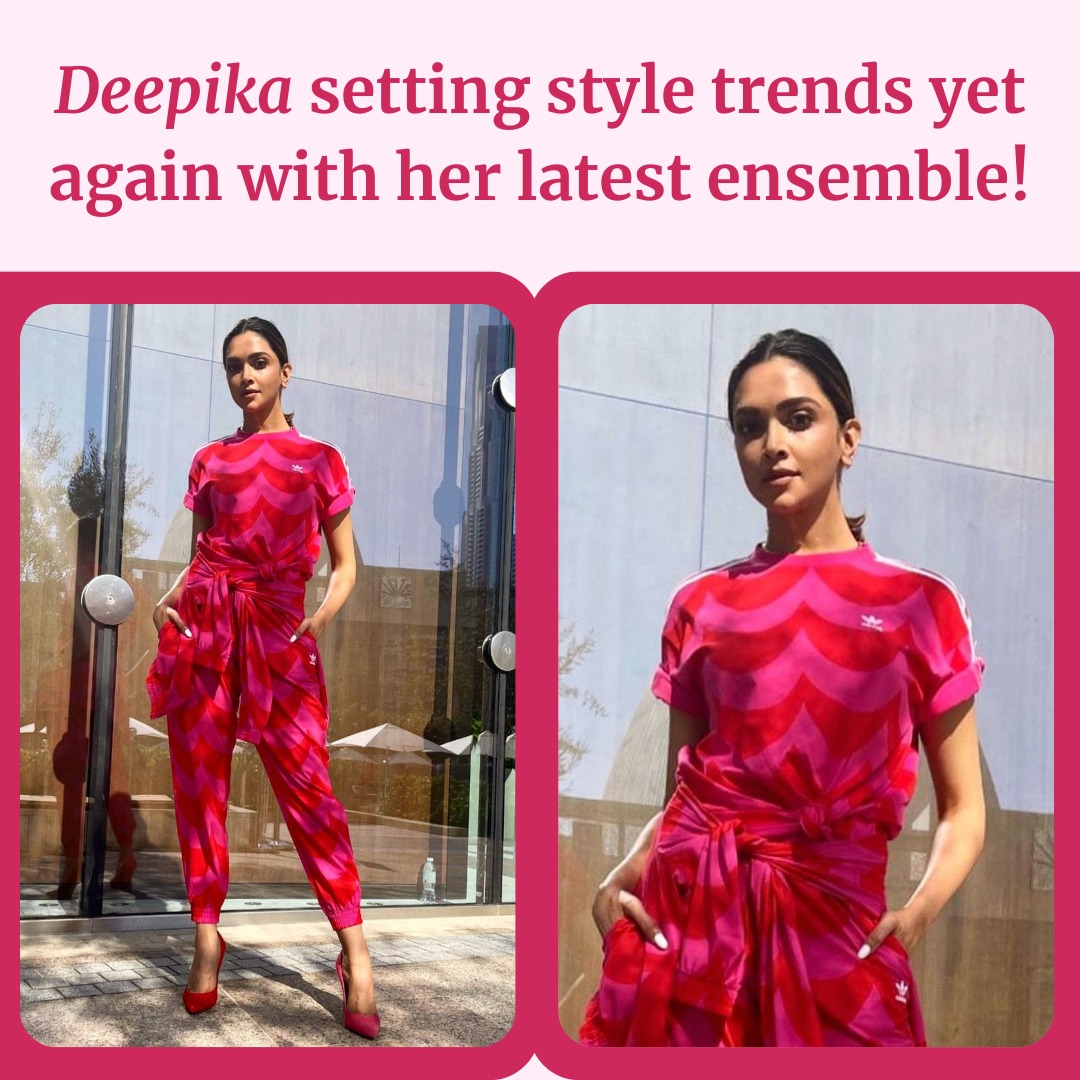 DeepikaHolics's tweet image. Sports wear and heels? Only Deepika can pull this off! 👑❤🌸

@deepikapadukone 

#DeepikaPadukone