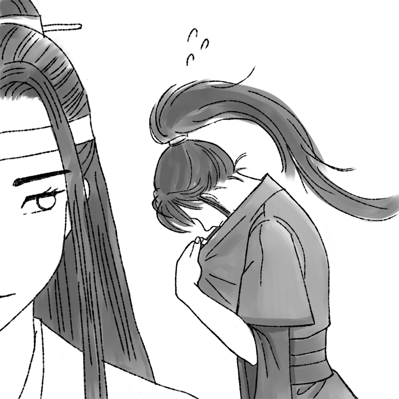 魔道祖師 完結篇の最終話のあのシーン どう考えても つわりにしか見えんのやけど気 Non公子の漫画