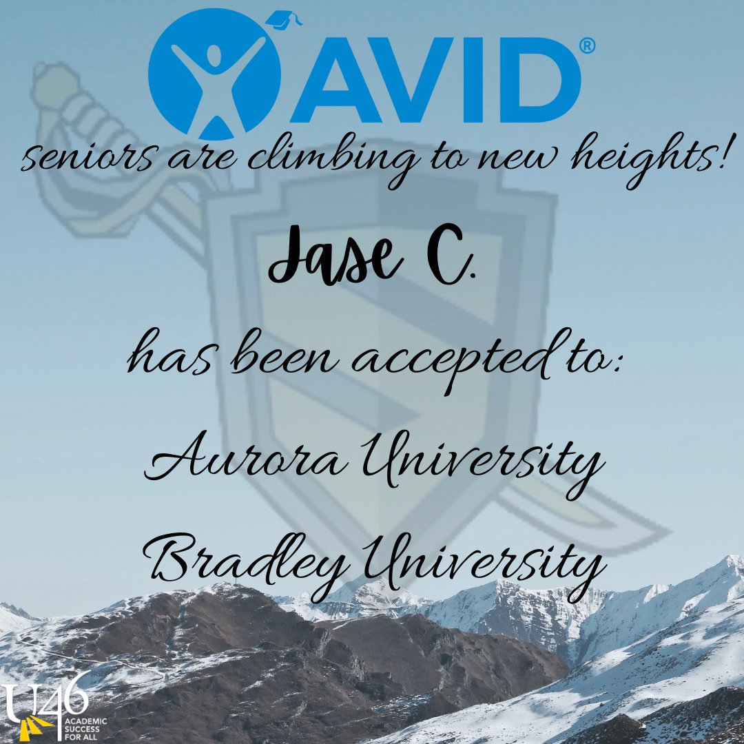 SHSAVIDFAM1's tweet photo. What's a better way to start a week than with celebrating college acceptances. SHS AVID seniors are going places. https://t.co/s9CwRiJVkW