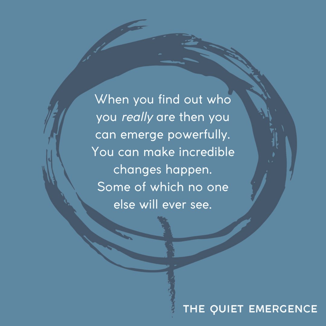 QuietEmergence's tweet photo. Some of the biggest changes you ever make in your life will be the stuff no one else ever sees - the changes you make in your own head - the new perspectives, the taming of your inner critic, the learning of new, healthier thought patterns... #changingontheinside #lifecoaching https://t.co/dFiplxLpS7