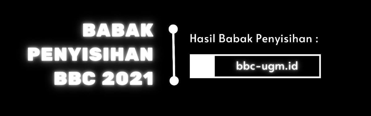 BIOSPHERE_UGM's tweet photo. ☄️PENGUMUMAN HASIL BABAK PENYISIHAN ☄️

Halo sobat Biosphere! 
Setelah babak penyisihan tanggal 6 November kemarin, sekarang saatnya mengumumkan para tim yang lolos ke babak semifinal 🥳

Daftar tim yang lolos dapat diakses di website BBC:
https://t.co/I5FxIMXu4H https://t.co/CcPYjkWWT1