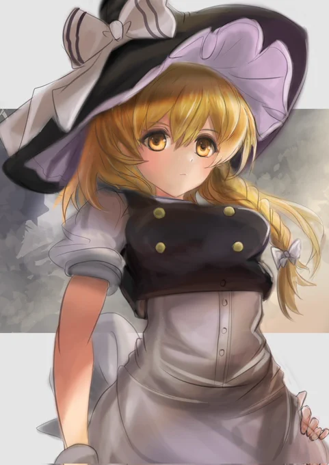 #イラスト #東方 #絵描きさんと繋がりたい 魔理沙 