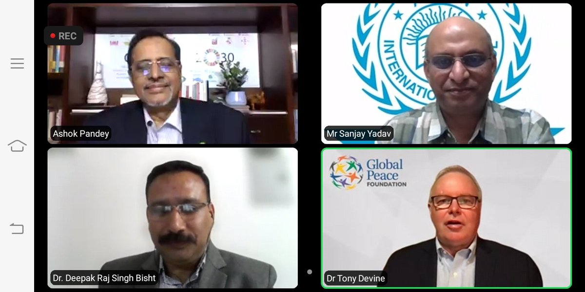 In 21st century teachers must look at students as resources and not as knowledge transmission agents says Dr. Tony. Enlightening session #WorldTeachersDay session by Eduleaders <a href="/ashokkp/">Ashok Pandey</a> <a href="/y_sanjay/">Sanjay Yadav</a> <a href="/Ahlconpublic1/">Dr. Deepak Raj Singh Bisht</a> <a href="/GlobalPeace/">Global Peace Foundation</a> <a href="/pntduggal/">PUNEET DUGGAL</a> <a href="/monikakhannduja/">Monika</a>