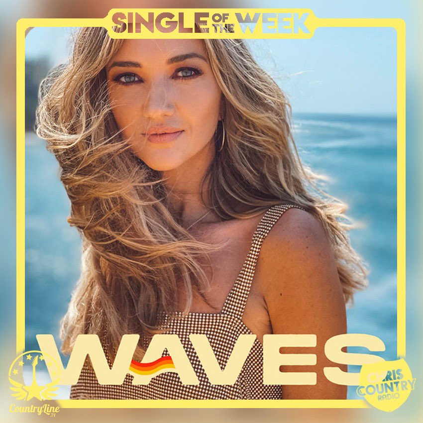 CountryLineTV's tweet photo. It’s Monday! That means our Single of the Week is here!! Check out @_SarahDarling’s new single ‘Waves’ now! 

Listen out for it today and all week long on @ChrisCountry!

#singleoftheweek #countrylinetv #countrymusic #womenofcountry https://t.co/XgNSX6bKuY