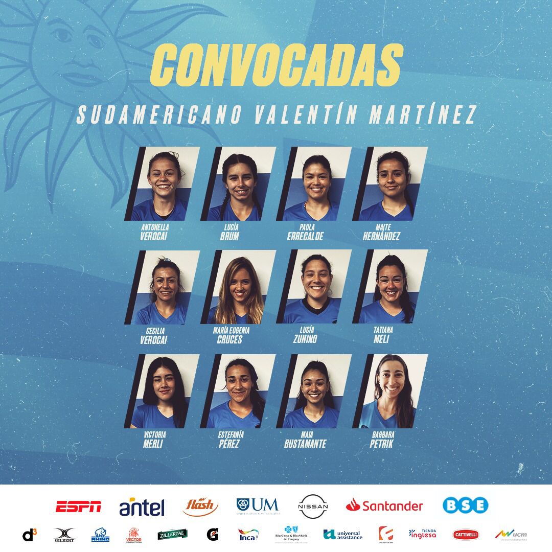 👩 𝗖𝗢𝗡𝗩𝗢𝗖𝗔𝗧𝗢𝗥𝗜𝗔 ✔️ 

𝗟𝗮𝘀 𝗧𝗲𝗿𝗮𝘀 🇺🇾

🔜 #SAR7s 

#VamosTeras

👉 uru.org.uy/plantel-de-las…