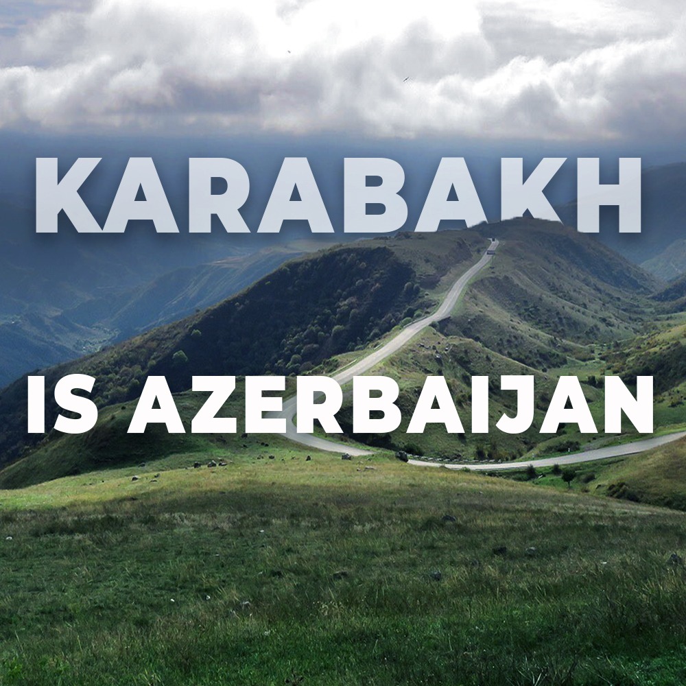 rashadaslan's tweet photo. Feliz día de la Victoria!
#ZəfərGünü
#8NovemberVictoryDay
#QarabağAzərbaycandır 
#MüzəffərAliBaşKomandan
#Şuşa 
#Shusha 
#QarabağBizimdir
#RəşadətliAzərbaycanOrdusu https://t.co/Cy7V6RSKpZ