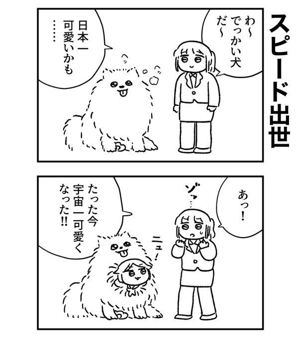 姉が出会ったでっかい犬とは… 