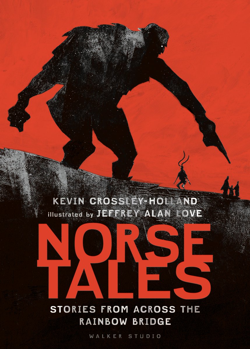 Well done to #KevinCrossleyHolland whose Norse Tales illustrated by #JeffreyAlanLove is nominated for the #KateGreenaway Medal! #CKG22