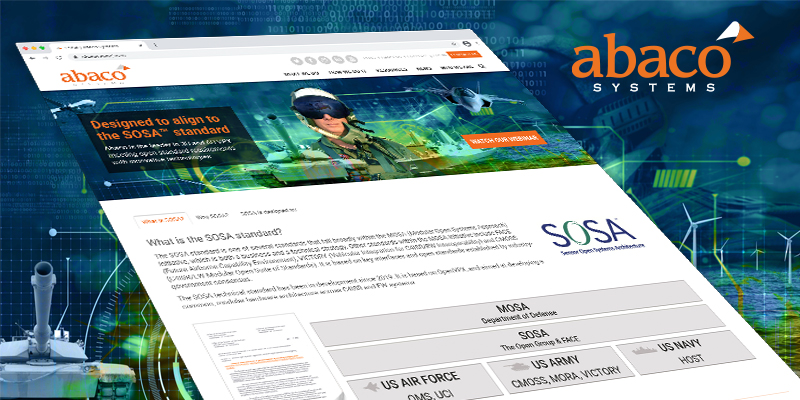With the broadest portfolio of products designed to align to the SOSA™ standard, we are enabling the armed forces to do more with less.  Learn about the #SOSA standard and Abaco's complete #designedtoalign portfolio.  #rugged #embedded #electronics 
 
ow.ly/uy2O50DNv7E