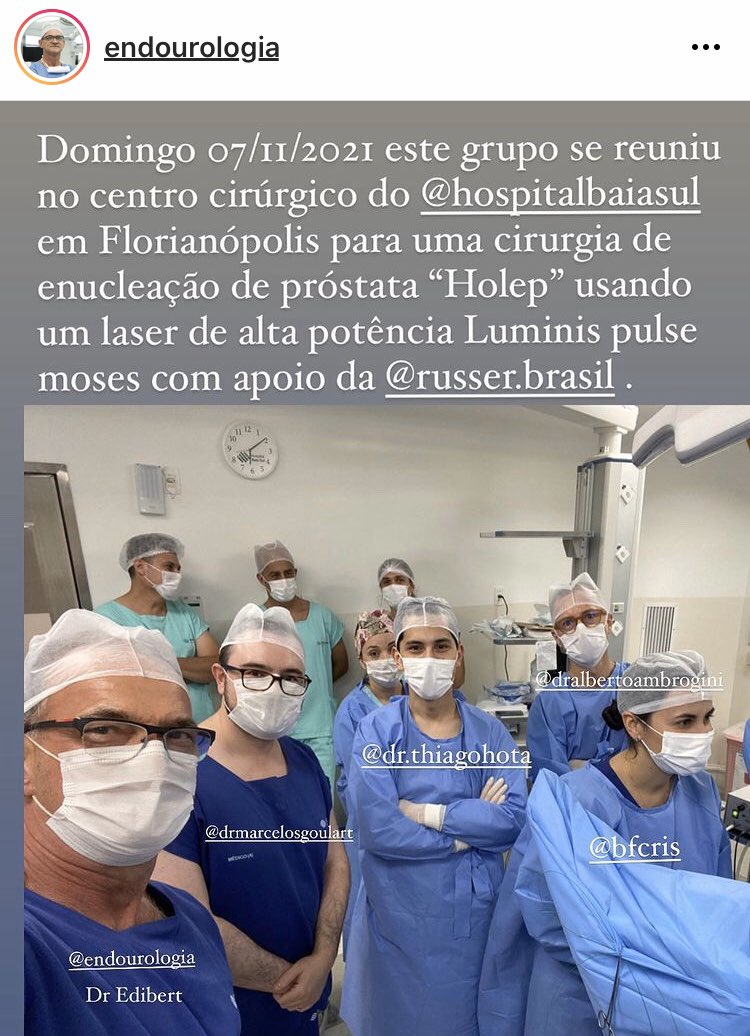 Russer Brasil (@russerbrasil) on Twitter photo Great Sunday using the @LumenisU Moses with <a href="/endourol0gia/">Edibert Melchert 🇧🇷</a> , <a href="/marcelosgoulart/">Marcelo Schneider Goulart</a> , Dr.Alberto Ambrogini, <a href="/thiago_hota/">Dr Thiago Hota</a> , Dra.Cristine Fernandes Great Sunday using the @LumenisU Moses with <a href="/endourol0gia/">Edibert Melchert 🇧🇷</a> , <a href="/marcelosgoulart/">Marcelo Schneider Goulart</a> , Dr.Alberto Ambrogini, <a href="/thiago_hota/">Dr Thiago Hota</a> , Dra.Cristine Fernandes