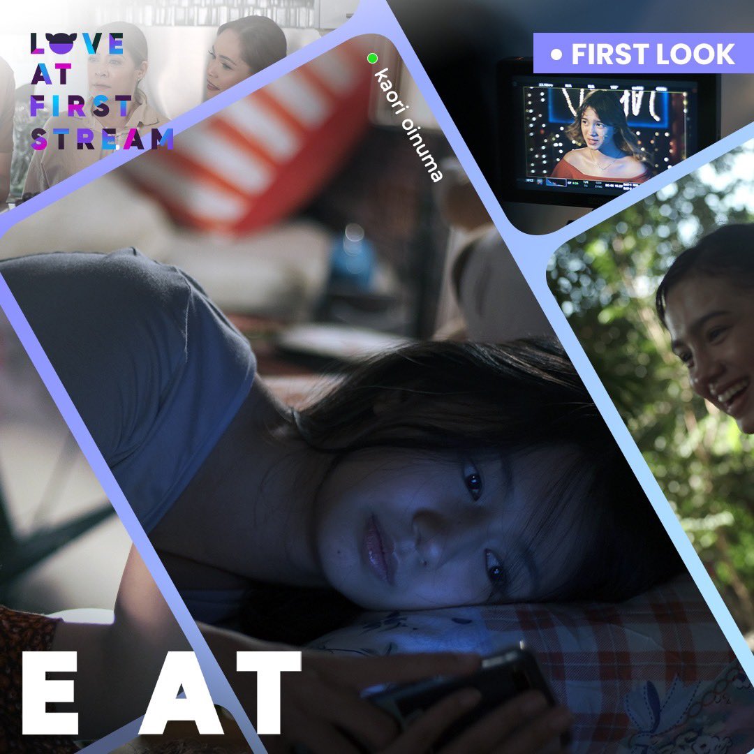 We are so excited for this movie! Congrats <a href="/kaori_oinuma/">Kaori Oinuma</a> @JordanLisbo. More projects to come, amen.

Megumi and Gino
#LoveAtFirstStream #KaoMiah 
#KaoriOinuma