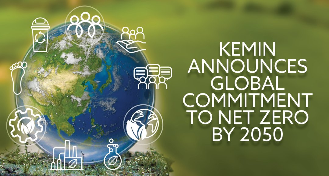 “Kemin believes in the power of science and we are taking bold action based on the overwhelming scientific consensus on the consequences of environmental pollution and pollutants originating from humans, resulting in climate change." 
Read more: bit.ly/3020AWG
