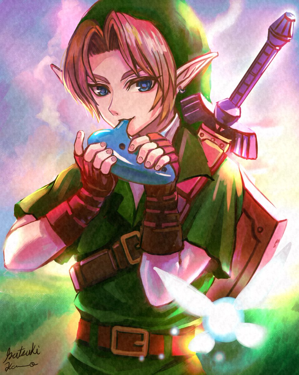 SatsukiKanno's tweet photo. リンクとナビィ
#Zelda #ゼルダの伝説 #時のオカリナ https://t.co/xUWiFTwY0q