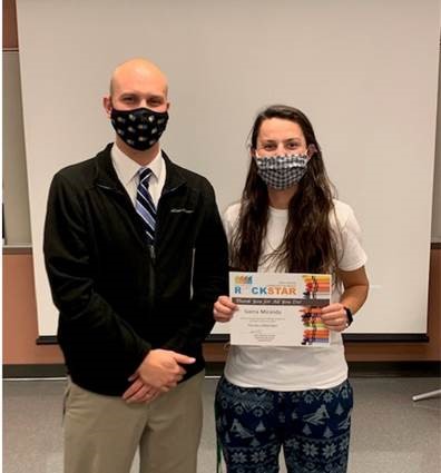 FWArcherNation's tweet photo. #fwcsshoutout to Sierra Miranda and Michelle Graham for being @FWArcherNation's @FWCommSchools  Rock Star Award winners for October 2021!  Students and staff appreciate their caring attitudes, connections they make with students, and always going above and beyond.  Bravo ladies! https://t.co/vBE8OHuo8t