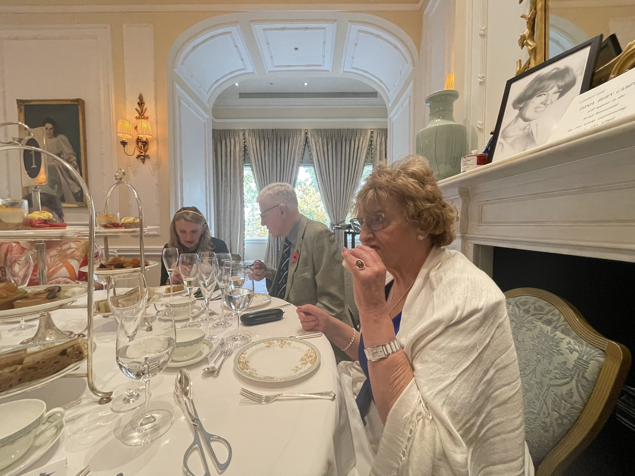 تويتر The Ruskin Museum على تويتر A Lovely Day At The Savoy For Afternoon Tea To Celebrate The Life Of Tonia Bern Campbell Thanks For Inviting Us Don Wales And Gina Campbell