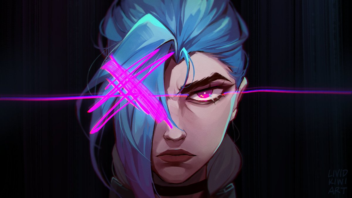 lividkiwiart's tweet image. everybody wants to be my enemy #ArtofLegends #jinx #Arcane